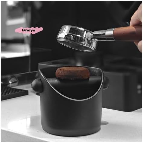 Espresso Coffee Knock Box, Anti Slip Dump Bin with Knock Bar - Image 4