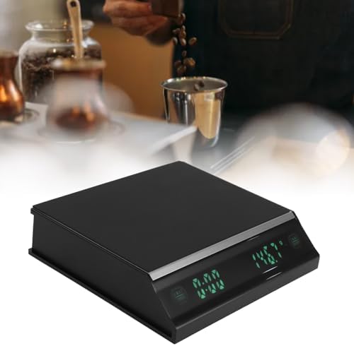 Digital Coffee Scale, Tiny Espresso Scale with Timer, 3KG 0.1g LED Touch Screen Precise Auto Timing Rechargeable Pour Over Coffee Scale for Home Kitchen - Image 6