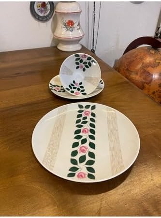 SODEF Antique Porcelain Coffee Cup and Saucer Set 3-Piece White Retro Style 63 ml Capacity for Single Serving refined Tableware for Espresso or Tea - White - Image 3