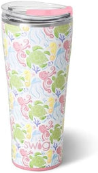 Swig Life 32oz Insulated Tumbler with Lid, Summer Salt by SwigLife