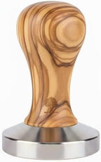 VIA Crema Coffee Tamper, Olive Wood, 58 mm by ViaCrema