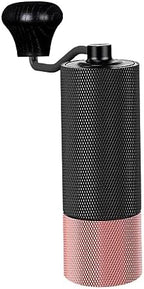 Coffee Grinder Stainless Steel Burr Mill Hand Coffee Mill Stainless Steel Core Professional Conical Burr Mill for Cafe Bar Camping, Black Rose Gold - Image 7