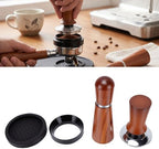 Asixxsix 51mm Espresso Accessories Kit, Tamper, Dosing Funnel, Tamper Mat - Image 5