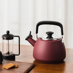 Stovetop Kettle Stainless Steel Whistling Tea Kettle for Gas Electric Ceramic Induction Stove Kettles for Stove(Red) - Image 7