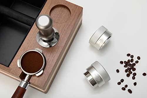 IKAPE Coffee Products, 53MM Coffee Distributor, Gravity Adaptive Espresso Distributor Fits All 54MM Espresso Portafilter, Compatible with 54MM Breville Bottomless Portafilter (Silver) - Image 6