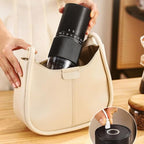 Ergonomic Hand Coffee Grinder with Ceramic Burrs Manual, Black B - Image 4