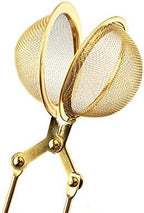Tea strainer Gold Mesh Tea Infuser Stainless Steel Sphere Mesh Tea Strainer Coffee Herb Spice Filter Diffuser Handle Tea Ball Match Tea Bags (Color : Light Green) - Image 6