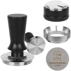 58mm Espresso Tool Kit, Espresso Tamper, Distributor, Funnel, Puck Screen by BUWILRQ
