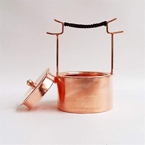 Japanese Cast Iron Tetsubin Teapot Teapots Cast Iron Double Hook Cook Teapot Pure Copper Thick Handmade Pot Cover Tea Pot Copper Tea Pots Tea Set Tea Accessories - Image 6