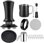 25PCS Espresso Accessories Kit 51mm Coffee Spring Tamper Set black by Unknown