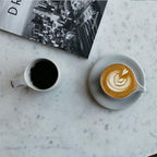 notNeutral Lino Porcelain Cup & Saucer Double Cappuccino 6 oz (6 oz, 6) - Image 4
