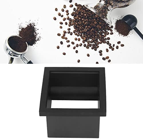 Bottomless Knock Box Chute, Espresso Coffee Ground Knock Box Chute Embedded Flat Mouth Stainless Steel Open Bottom Disposal Bin Knocking Waste Bucket - Image 5