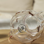 Clear Glass Teapot with Dachshund Dog Decal 700ml, London Pottery Borosilicate Loose Leaf Tea Maker with Stainless Steel Infuser - Image 3