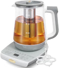 Health Pot Electric Kettle with Infuser，Smart Fruit Hot Tea Maker, Temperature Control and Tea Keep Warm, 12 Functional Procedures, 1.8 Liters of Capacity by cglightwsparkle