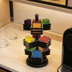 Tea Holder Organizer 3-Tier Rotating Tea Bag Storage Box - Image 3