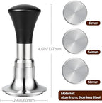 ShanSon 58mm Espresso Tamper,Internally Adjustable Force,Triple-Spring Self-Leveling & Audible Click, Premium Spring-Loaded Coffee Tamper, Threaded 304 Steel Base, Essential Espresso Accessories - Image 2