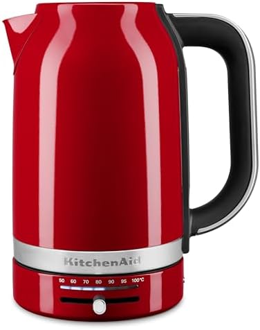 KitchenAid 1.7L Electric Kettle, Temp Control KEK1701, Empire Red by Unknown
