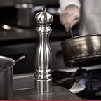 Peugeot Paris Chef Salt Mill, u'Select, 9 in, Stainless Steel - Image 4
