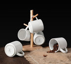 famiware Nebula Coffee Mug, 12 oz Ceramic Stoneware Mugs Cups Set of 6 - Image 2