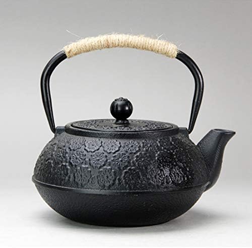 tetsubin cast iron kettle workshop japanese Healthy cast iron Teapot with Stainless Steel Infuser （1000mL）【1.5Kg】 - Image 2