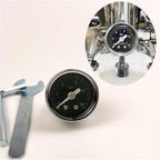 E61 Automatic Coffee Pressure Gauge, Brewing Head Pressure Gauge Modification with Thermometer, 58mm Coffee Machine Pressure Monitoring Tool for Standard Espresso Machines - Image 4