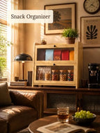 Bread Box for Kitchen Countertop Large Capacity with Top Storage Shelf - Image 6