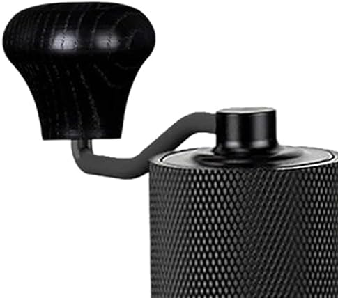 Coffee Grinder Stainless Steel Burr Mill Hand Coffee Mill Stainless Steel Core Professional Conical Burr Mill for Cafe Bar Camping, Black Rose Gold - Image 3