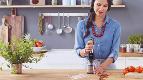 Braun MQ60 MultiQuick Hand Blender Attachment Coffee and Spice Grinder, 1.5-Cup, Stainless Steel - Image 4