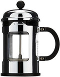 Bodum Chambord 4 Cup French Press Coffee Maker with Locking Lid Stainless Steel, 17-Ounce by Bodum