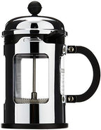 Bodum Chambord 4 Cup French Press Coffee Maker with Locking Lid Stainless Steel, 17-Ounce by Bodum