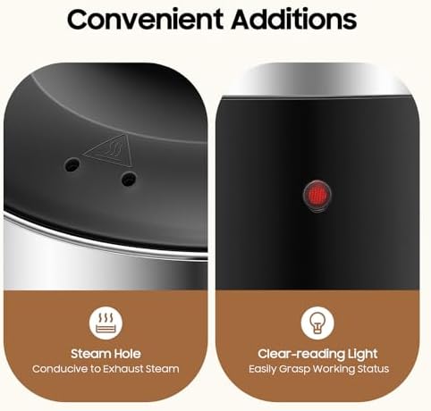 Coffee Urn 5.2L 175oz 1000W, Stainless Steel Beverage Dispenser Fast Heat - Image 7