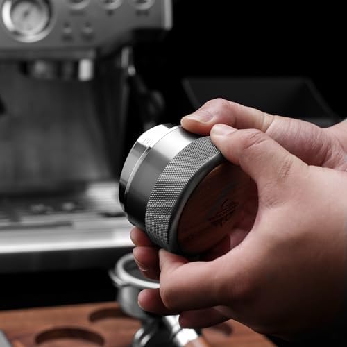 54mm Espresso Tools Set | Bottomless Portafilter | Espresso Distributor and Tamper with Walnut Decoration | Fit 54mm Breville & Sage Barista Espresso Machine - Image 3