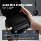 MHW-3BOMBER Super Mini Espresso Scale with Timer, Digital Coffee Scale with Espresso/Pour Over/Manual Mode, Rechargeable Coffee Bean Scale, Portable Scale with a Storage Bag for Outdoor Use,ES5788B - Image 5