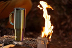 Beast 50 oz Tumbler with Handle Stainless Steel Vacuum Insulated Coffee Ice Cup Double Wall Travel Flask (Rainbow) - Image 2