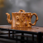 Tea Kettle Creative Handmade Purple Sand Pot Plum Pile Teapot Household Kung Fu Tea Set Ceramic Tea Infuser - Image 3