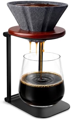 Ceramic Coffee Filter + Aluminum Alloy Stand by JDZHLN