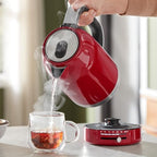 KitchenAid 1.7L Electric Kettle, Temp Control KEK1701, Empire Red - Image 3