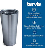 Tervis Star Wars - The Mandalorian Child Sipping Triple Walled Insulated Tumbler Travel Cup Keeps Drinks Cold & Hot, 20oz Legacy, Stainless Steel, 1 Count (Pack of 1) - Image 3