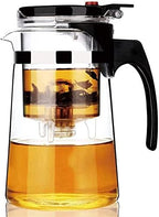 Teapot Teapot, Fully Filtered Removable and Washable 304 Stainless Steel Liner 750ml Exquisite Cup Glass Tea Maker 11.5X16.8cm by Unknown