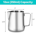 CASABREWS 5418 PRO Espresso Machine with 350ml(12oz) Milk Frothing Pitcher - Image 5