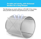 Stainless Steel Fine Mesh Barrel Strainer Basket for Homebrew Wine Beer Dry Hops Filter Kettle Brewing Grain Tea Infuser Sieve, Large Capacity Reusable Brewery Accessory - Image 4