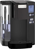 Cuisinart Coffee Maker, Single Serve 72-Ounce Reservoir Coffee Machine, Programmable Brewing & Hot Water Dispenser, Stainless Steel, Black by Cuisinart