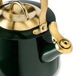 1.8L Stainless Steel Whistling Tea Kettle, Hunter Green - Image 2