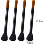 6pcs Double Headed Cleaning Brush Coffee Grinder Cleaning Brushes Aluminum Tube Soft Bristle Powder Brush Coffee Machine Clean Tools - Image 4