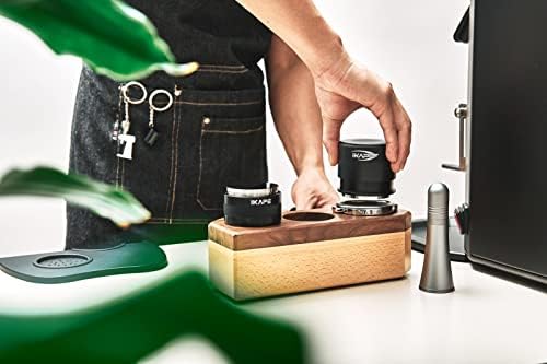 IKAPE 51mm Espresso Tamper, Premium Barista Coffee Calibrated Tamper with Spring Loaded, 100% Stainless Steel Tamper Compatible with All 51MM Bottomless Portafilter (Black) - Image 5