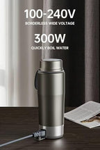 Pure Titanium Electric Travel Kettle, 0.52L Portable Water Boiler with 12 Temperature Controls, 100-240V Dual Voltage for Travel Office Hotel - Image 5