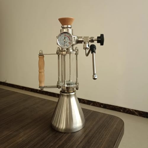 Outdoor Milk Frother and Steamer, Steam Boiling Water Frothing Machine, with Pressure Gauge-Max-9 Bar, 350 Ml Kettle, Open Flame/Induction Hob Heating - Image 2