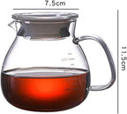 Percolator Coffee Pot 500ml Color Reusable Glass Coffee Pot High Temperature Resistant Glass Coffee Pot Sharing Pot Coffee Percolators Coffeeware (Color : Green) - Image 6