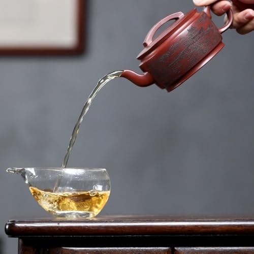 Tea Kettle Traditional Clay Teapot Household Handmade Purple Clay Teapot Authentic Original Ore Retro Tea Set Ceramic Tea Infuser - Image 7
