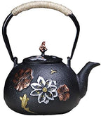 tetsubin cast iron kettle workshop japanese Healthy Teapot with Stainless Steel Infuser （1200mL） by Unknown